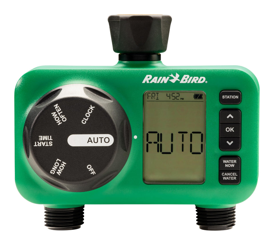 Rain Bird HET200 timer dial for quick setup and precise watering control