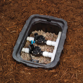 Rain Bird HV100FF internal components with self-cleaning filter for durability.