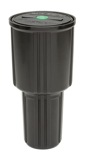 Rain Bird LG-3 with Water Saver arm reduces splash near buildings