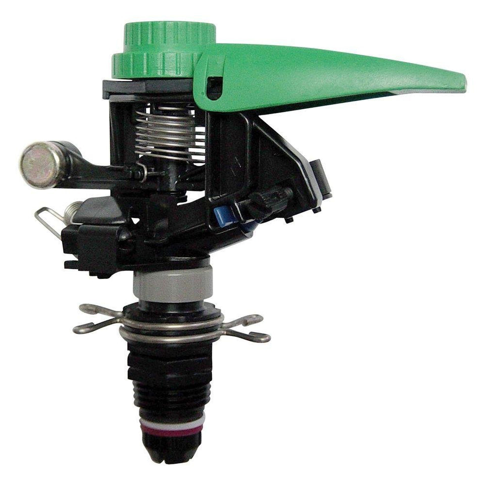 Rain Bird P5R with removable bayonet nozzle for quick cleaning and easy maintenance.