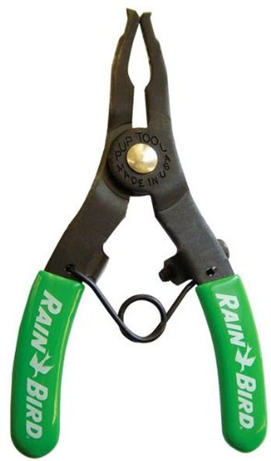 Rain Bird PTC1 tool close-up highlighting durable metal construction for pop-up sprinkler maintenance.