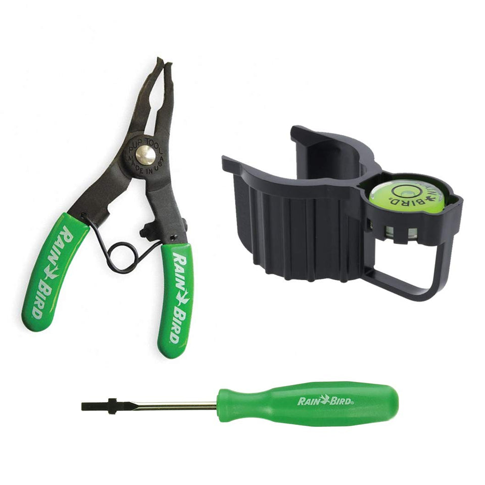 Rain Bird pull-up tool for sprinkler lifting and adjustment.