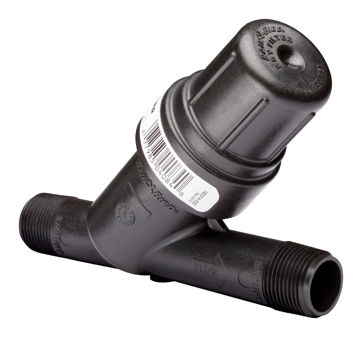 Rain Bird RBY075S stainless 200-mesh element protects drip lines from debris