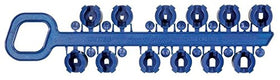 Rain Bird rotor tool included with screwdriver and pull-up tool for quick nozzle changes.