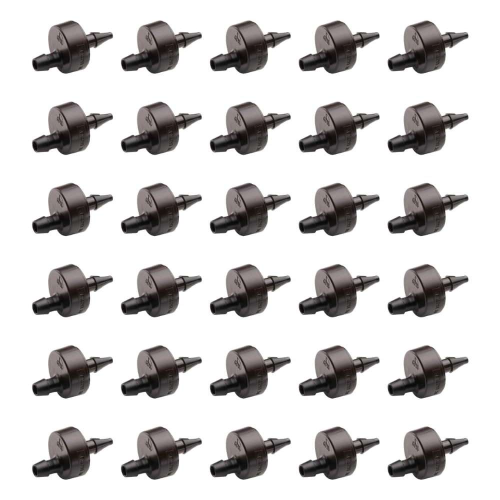 Rain Bird SW10-30PS emitter side view delivers uniform irrigation for garden plant zones.