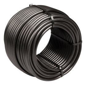 Rain Bird T22-100S distribution tubing, 100 ft black, supports flexible drip layouts.