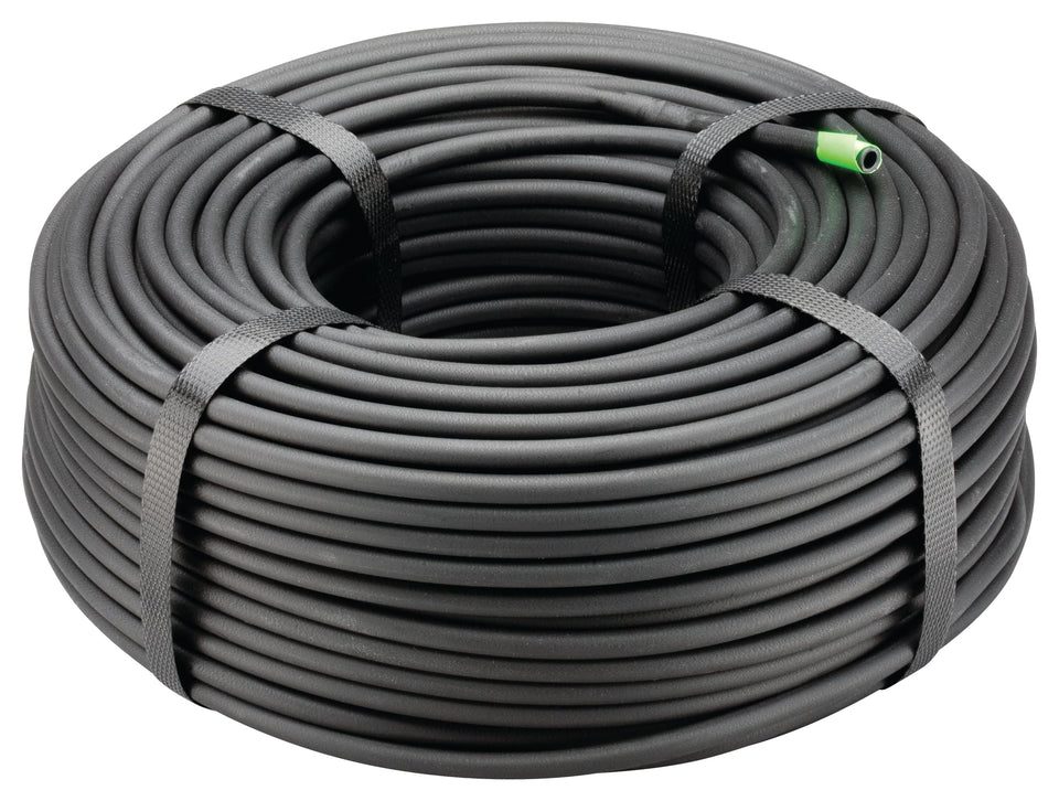Rain Bird T22-250S drip tubing rolled for easy installation and storage