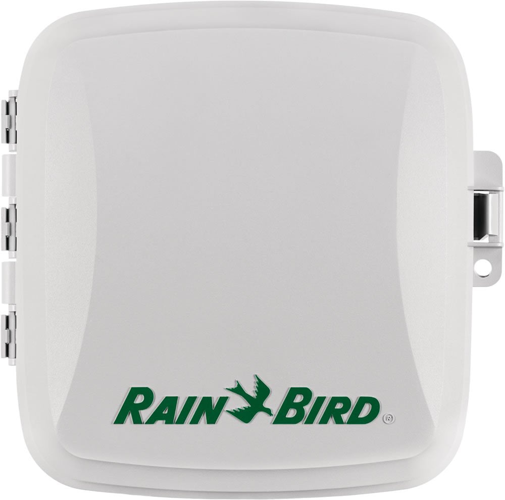 Rain Bird TM2-6 controller terminal block close-up for easy installation.