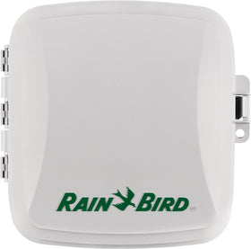 Rain Bird TM2-6 controller terminal block close-up for easy installation.