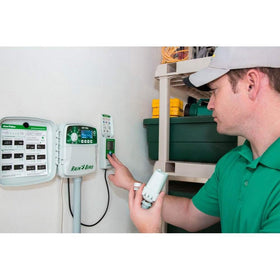 Rain Bird WR2-RFC battery compartment allows simple, tool-free replacement.