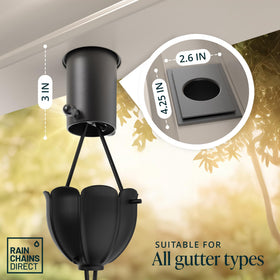 Rain Chains Direct quality craftsmanship ensures durable rain chain components.