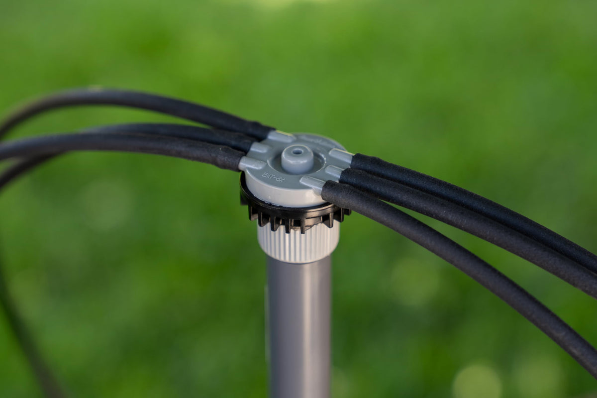 Rain Bird MANIFRE6S converts an underground sprinkler to drip irrigation