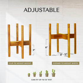 RAINBLELAND Acacia hardwood texture close-up highlights premium grain and durability.