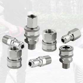Raincovo anti rust adapters support hot or cold water pressure cleaning