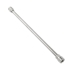 Raincovo extension wand 17 inch stainless steel body for durable outdoor cleaning.