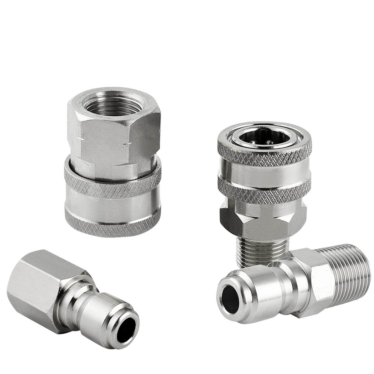 Raincovo four-piece adapter set for versatile cleaning tasks