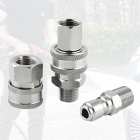Raincovo male and female thread adapters for compatibility