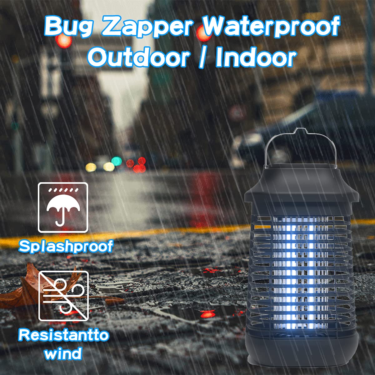 Raindot cleaning brush included for debris removal
