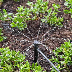 Raindrip 5-pack bubbler kit for scalable irrigation.