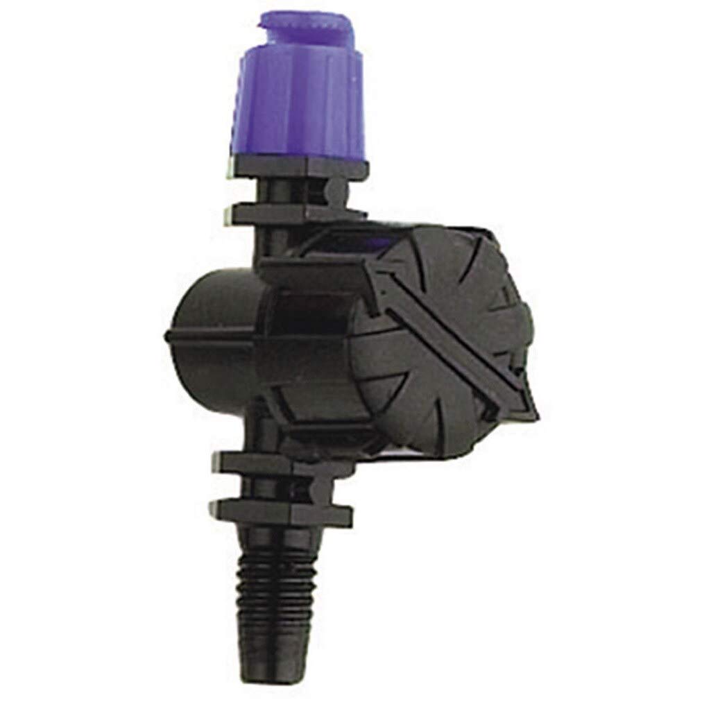 Raindrip A187010B adjustable sprayer enables precise watering and reduced runoff.
