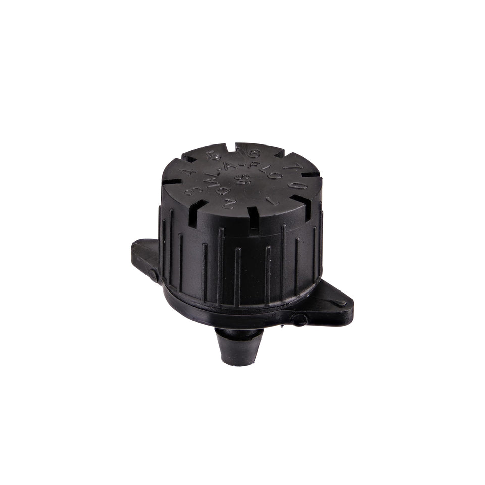Raindrip 157050B adjustable flow bubbler creates a full-circle spray for groundcover beds