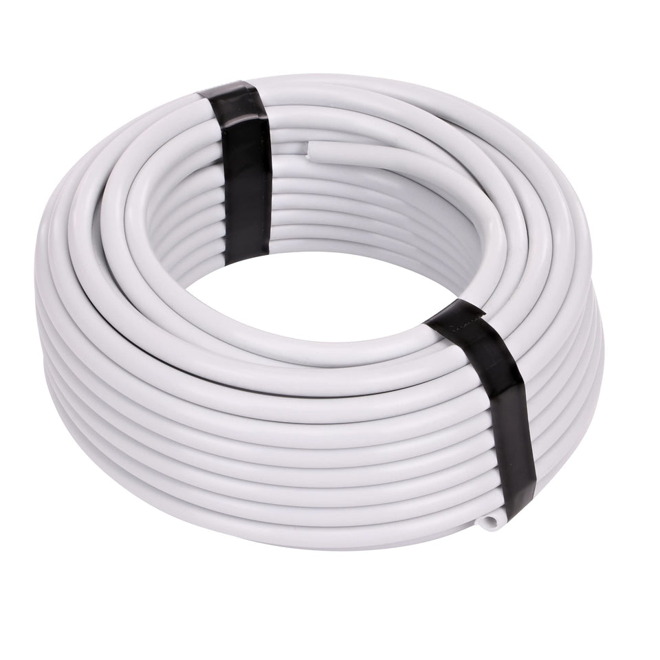 Raindrip R255DT quarter-inch tubing 50 ft for efficient garden drip irrigation.