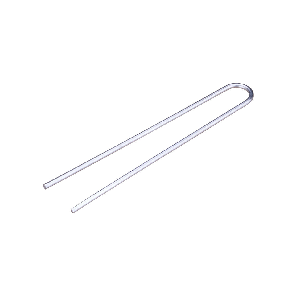 Raindrip R396CB tubing hold-down stake secures drip tubing around plants for reliable irrigation