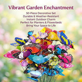 Rainflow party butterflies decorate events with vibrant accents.