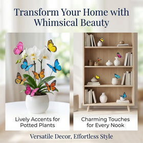 Rainflow detachable DIY butterflies offer flexible styling and reuse.