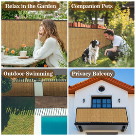 RAINFLOW versatile privacy screen for balconies gardens and pools
