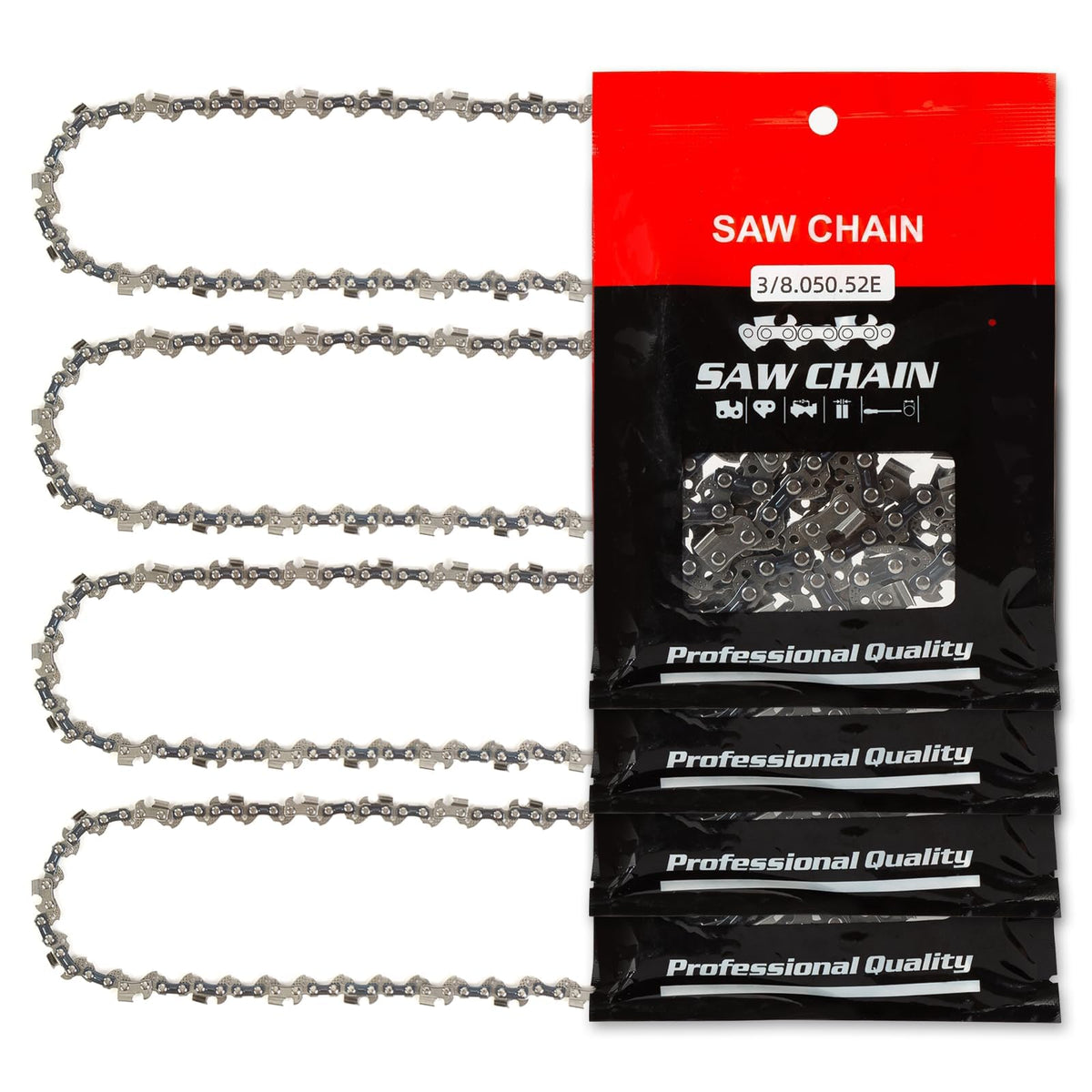RAINHOL 14-inch chainsaw chain for clean, precise cuts on lumber