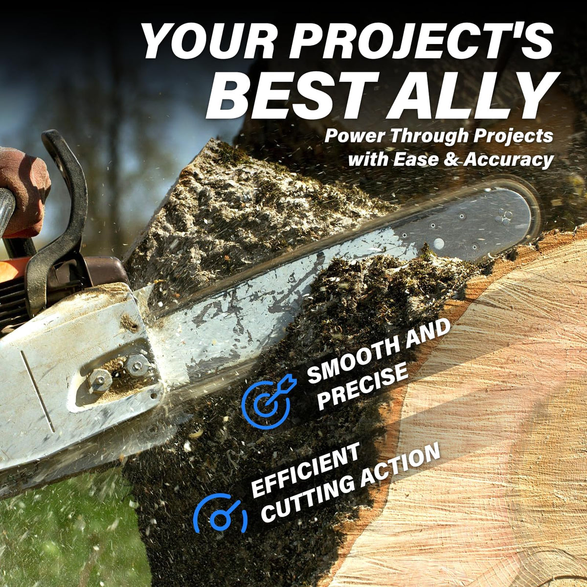 RAINHOL compatible with Craftsman, Echo, Poulan, Greenworks and more