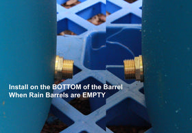 RainPal RBL020 brass bulkhead detail supports reliable irrigation connections.