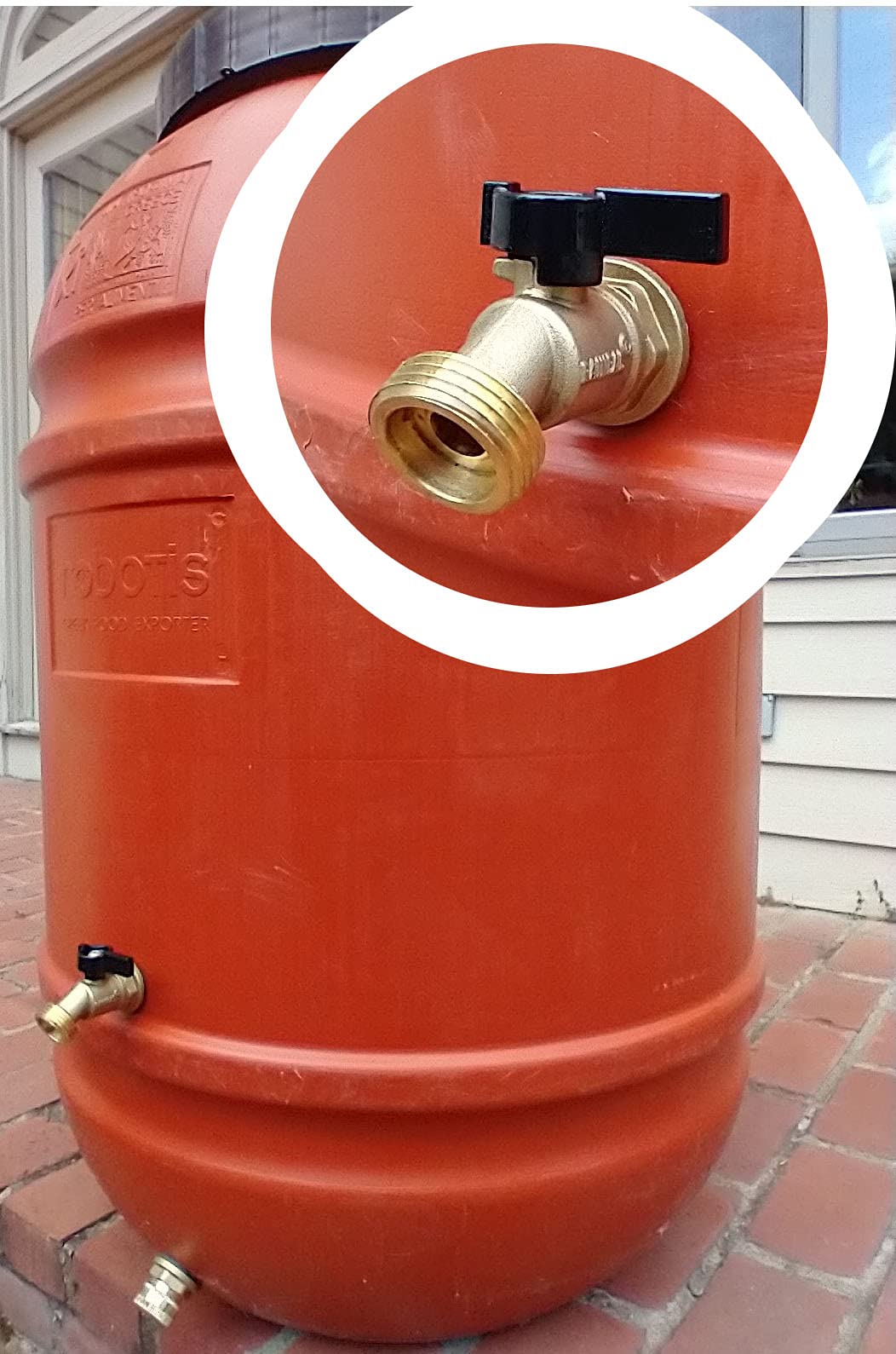 RainPal RBS005 leak-proof design provides peace of mind for outdoor water storage.
