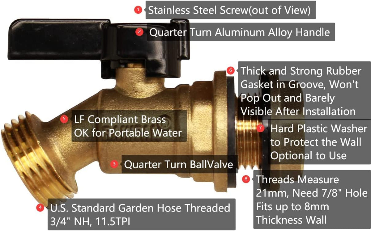 RainPal RBS005 open-top barrel compatibility ensures flexible rainwater collection.
