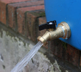 RAINPAL RBS022 durable brass components resist rust for long-lasting rain collection
