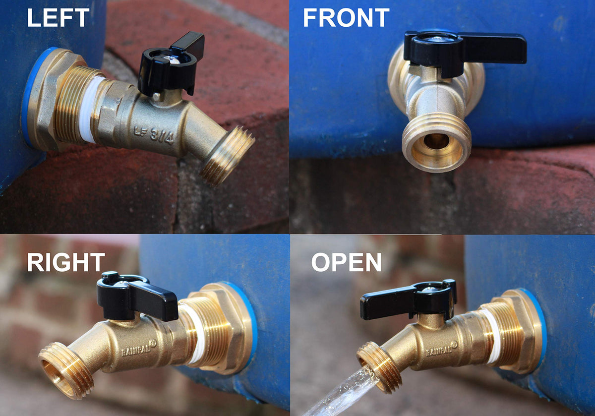 RAINPAL RBS022 easy outside installation lets you mount without draining the barrel