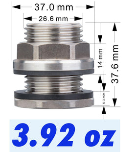 RAINPAL SSBF020 heavy-duty bulkhead design for rugged use.