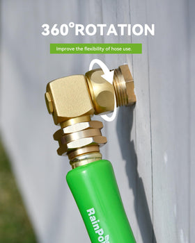 RAINPOINT 3-4 GHT ends ensure broad compatibility with most hoses and spigots.