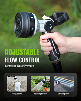 RAINPOINT 3/4-inch thread connection ensures leak-free hose compatibility.