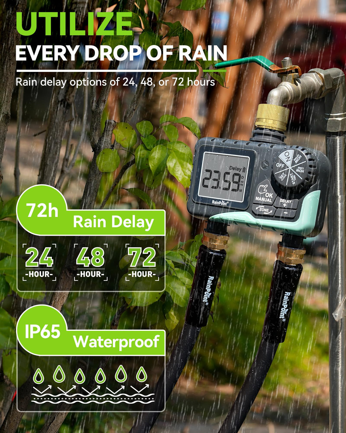Rainpoint 360-degree interface simplifies installation