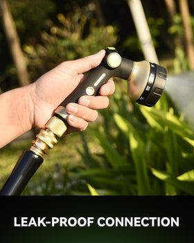 RainPoint brass male and female connectors with washers ensure secure joints