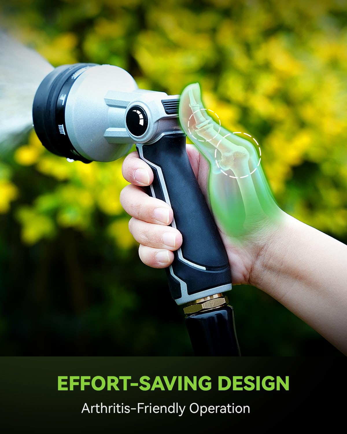 RAINPOINT frost-proof and heat-resistant handle for extreme conditions.
