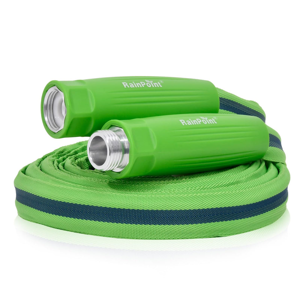 RAINPOINT Garden Hose 25FT lightweight design eases watering tasks.