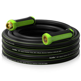 RainPoint garden hose 25ft no-kink design for smooth watering.