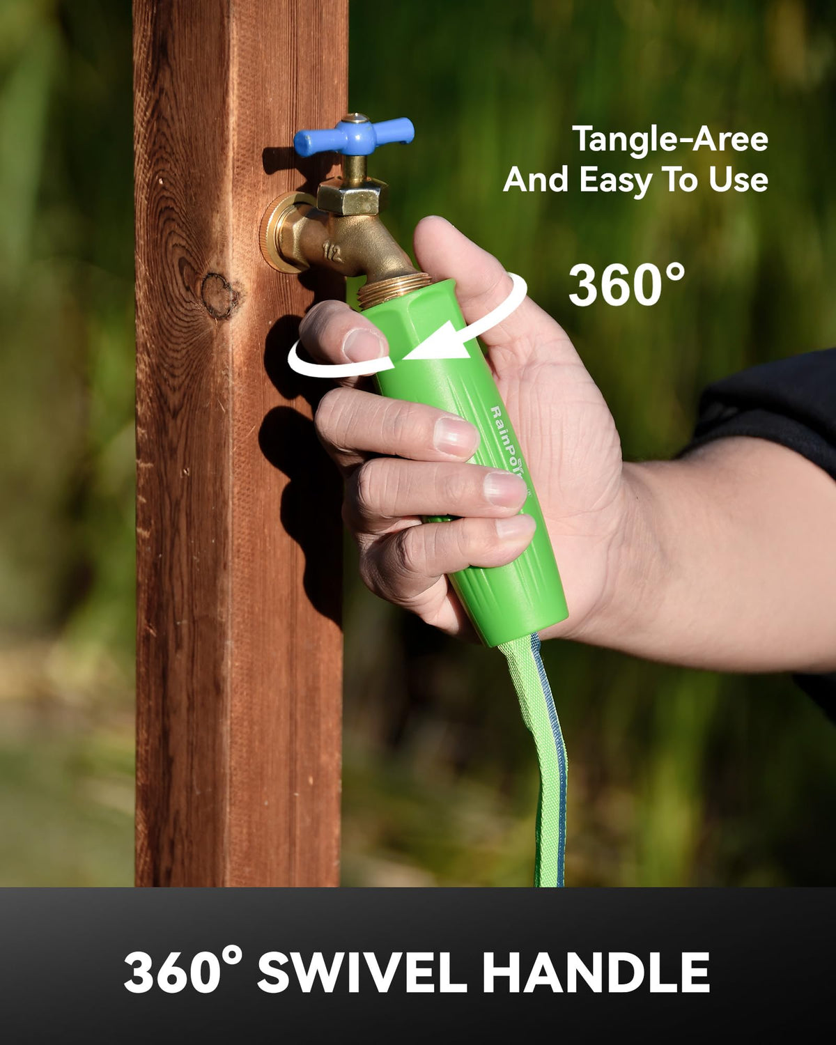 RainPoint aluminum fittings prevent leaks and ensure durable connections.
