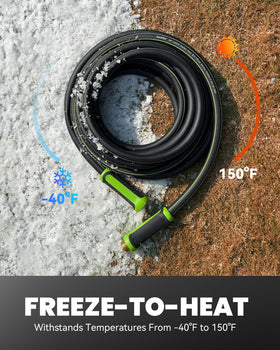 RainPoint quick-connect fittings enable fast setup and versatile connections.