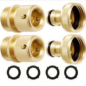 RainPoint garden hose quick connect kit enabling quick setup and leak-free operation
