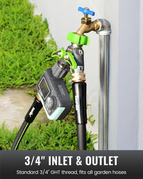 RAINPOINT garden setup example in green demonstrating versatile outdoor use.