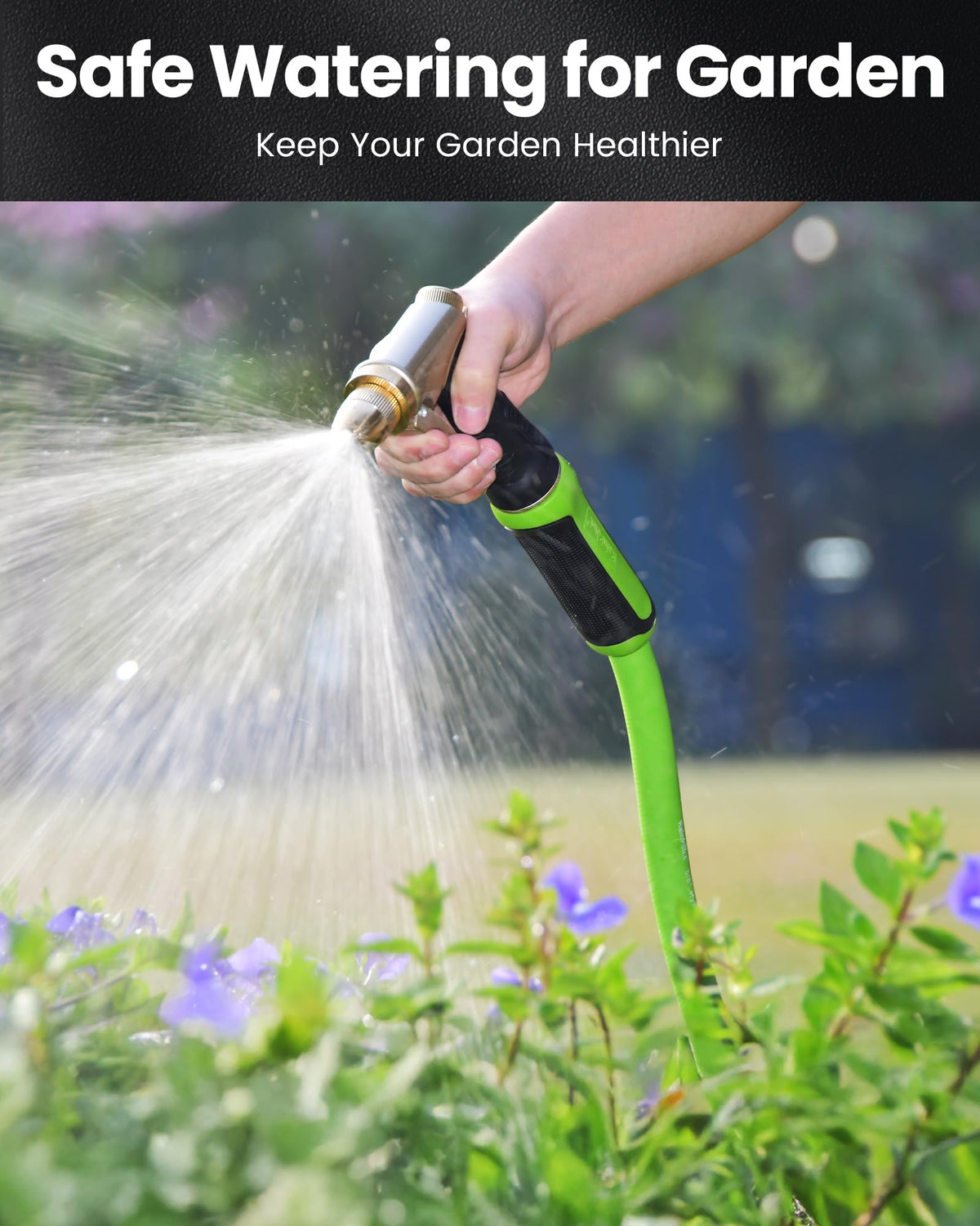 RAINPOINT 600 PSI burst-proof performance supports firm cleaning power without bursts.